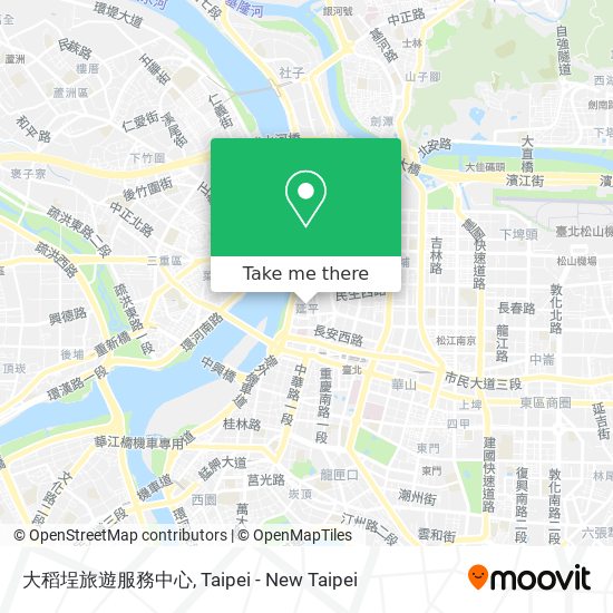大稻埕旅遊服務中心 map