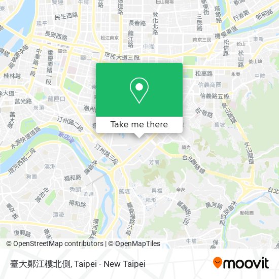 臺大鄭江樓北側 map