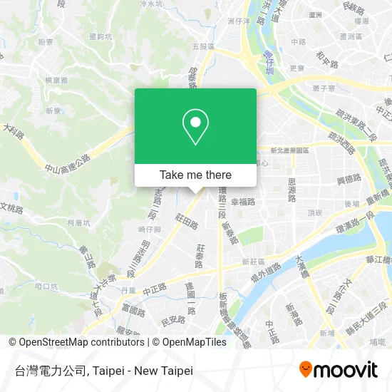 台灣電力公司 map