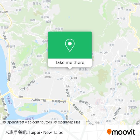 米琪早餐吧 map