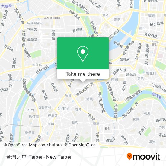 台灣之星地圖