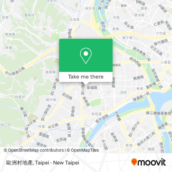 歐洲村地產地圖