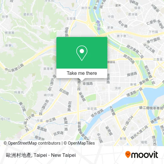 歐洲村地產 map