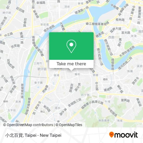 小北百貨 map