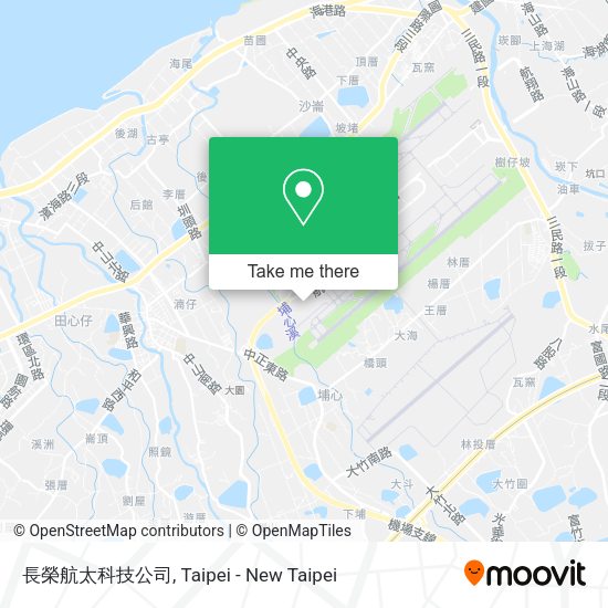 長榮航太科技公司地圖