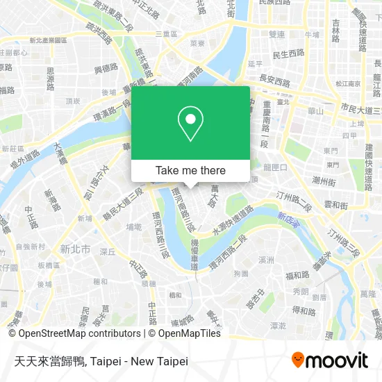 天天來當歸鴨地圖