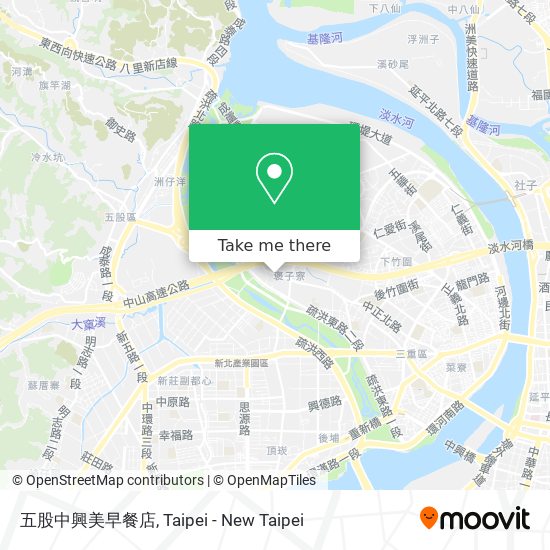 五股中興美早餐店 map