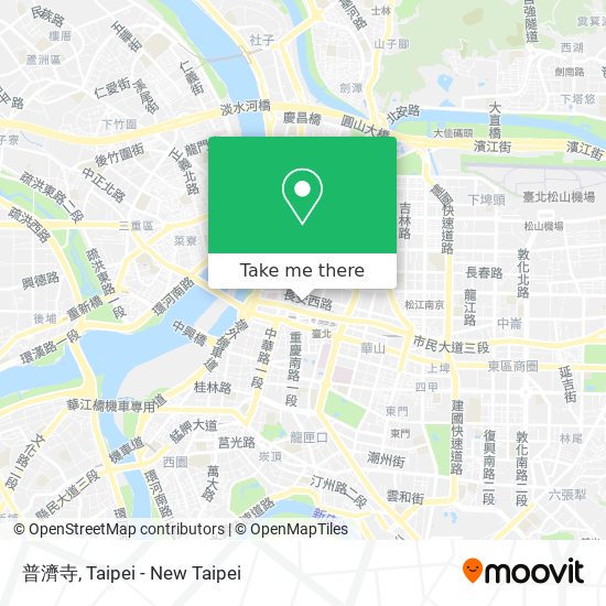 普濟寺 map