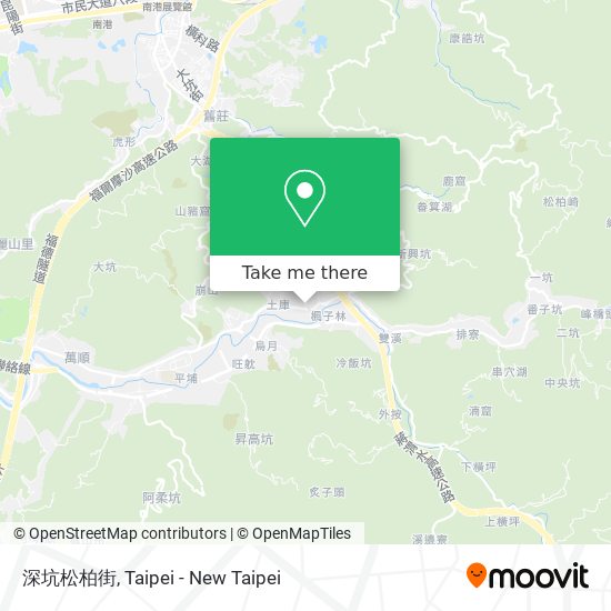 深坑松柏街地圖