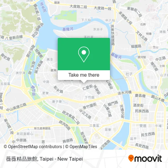 薇薇精品旅館 map