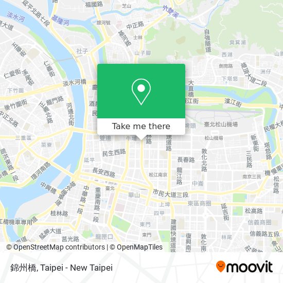 錦州橋 map