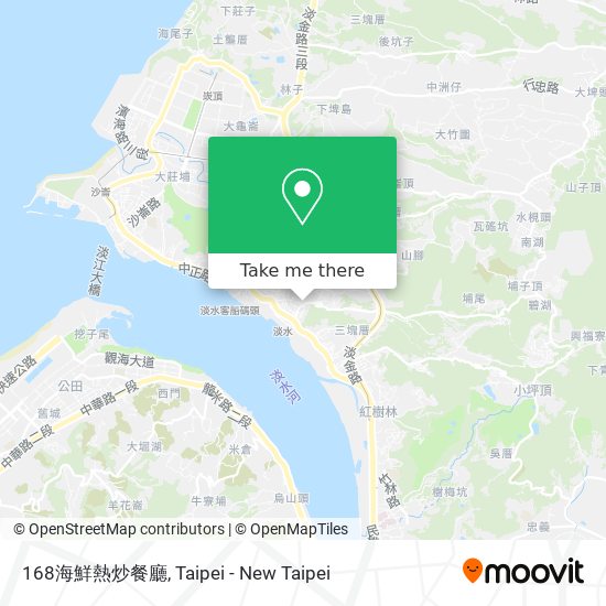 168海鮮熱炒餐廳 map