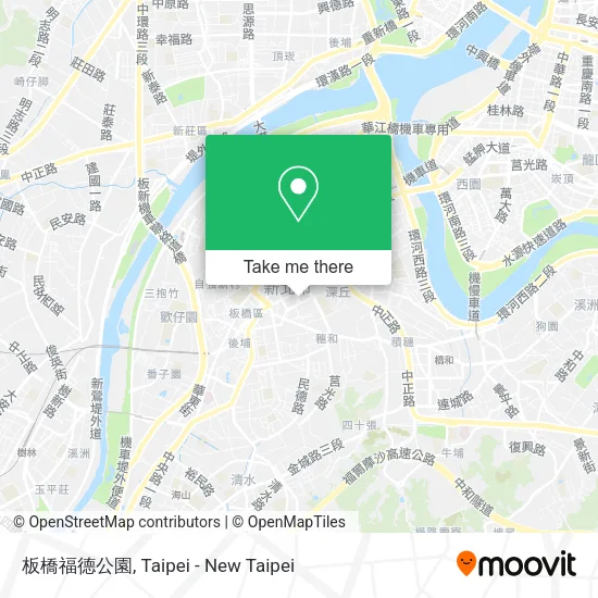 板橋福德公園地圖