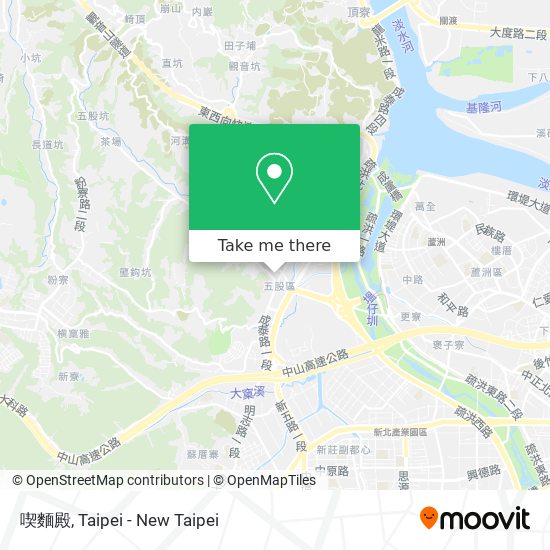 喫麵殿 map