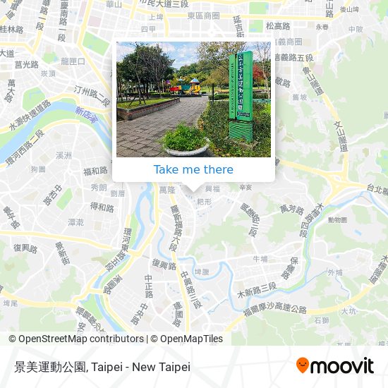 景美運動公園 map