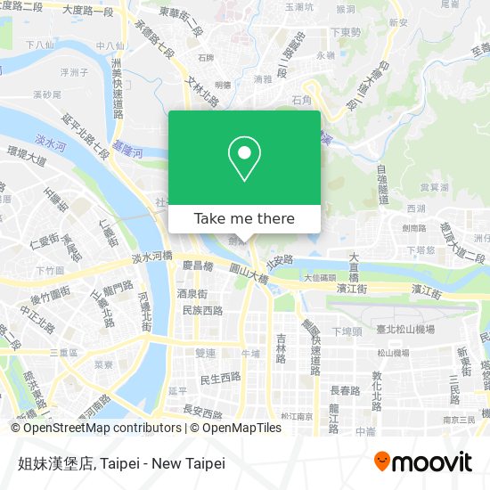 姐妹漢堡店 map