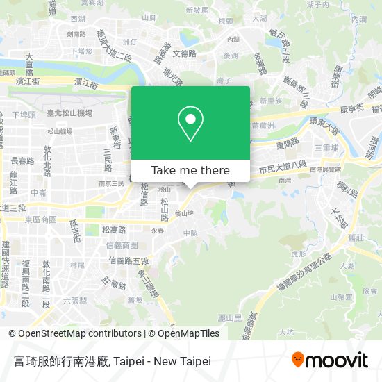富琦服飾行南港廠 map
