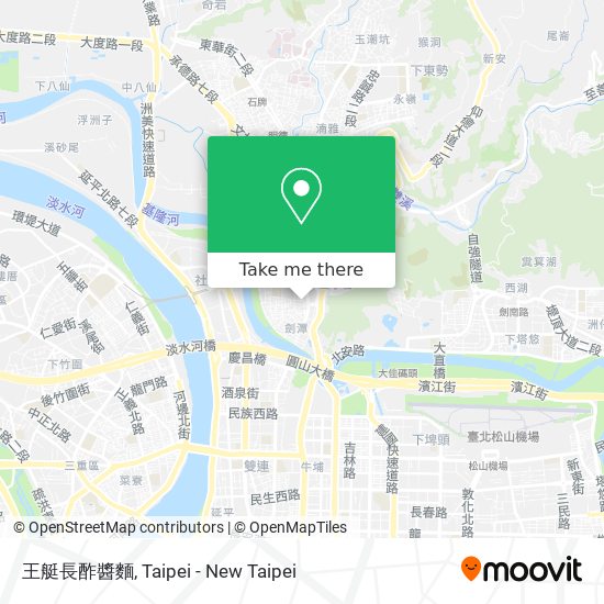王艇長酢醬麵 map