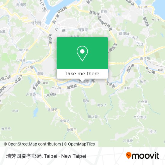 瑞芳四腳亭郵局 map