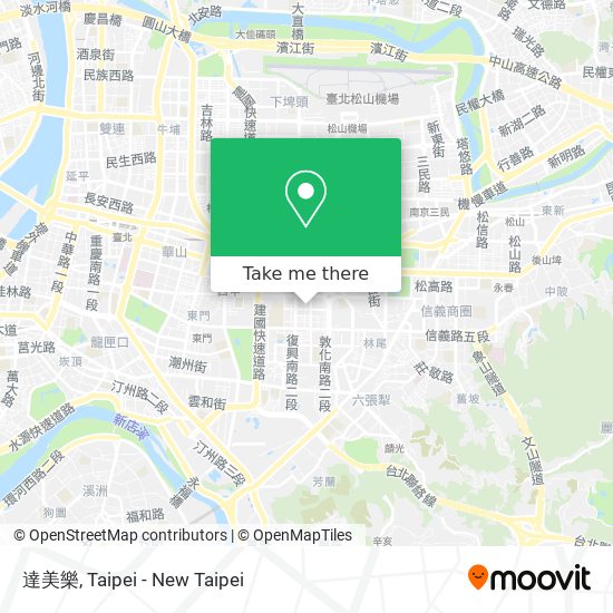 達美樂 map