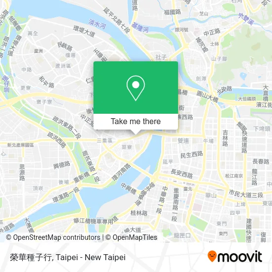 榮華種子行地圖