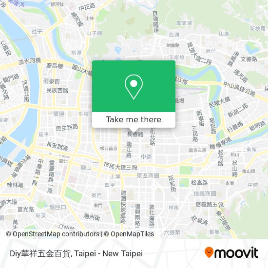 Diy華祥五金百貨 map