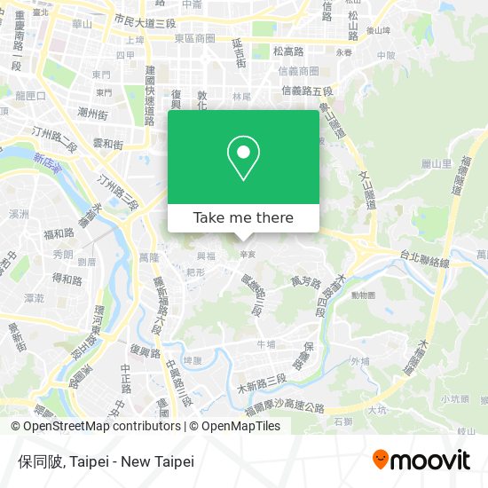保同陂地圖