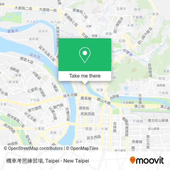 機車考照練習場 map