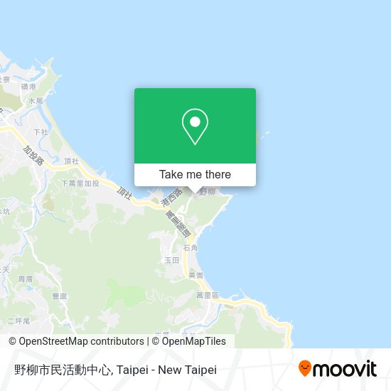 野柳市民活動中心地圖