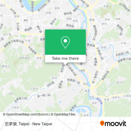思夢樂 map