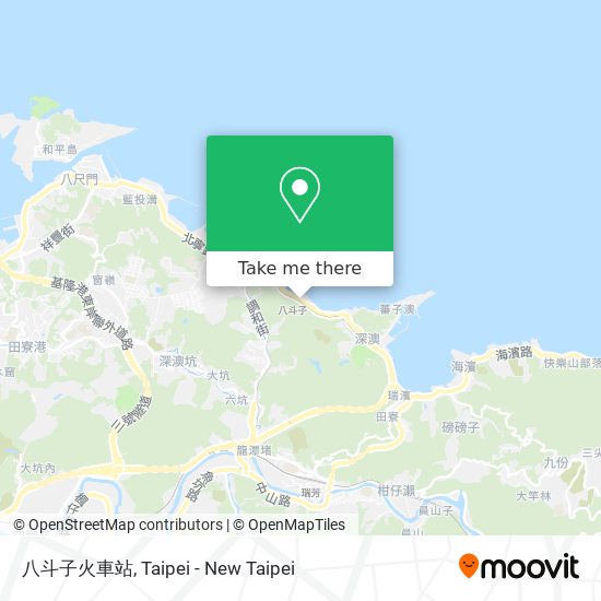 八斗子火車站 map