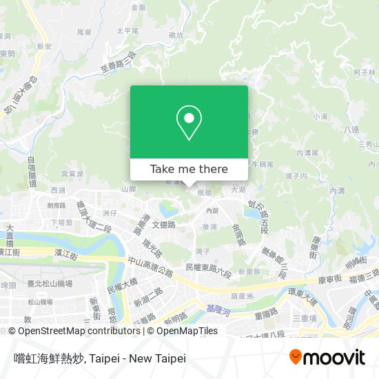 嚐虹海鮮熱炒 map