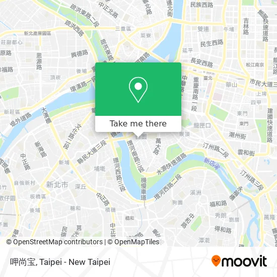 呷尚宝 map