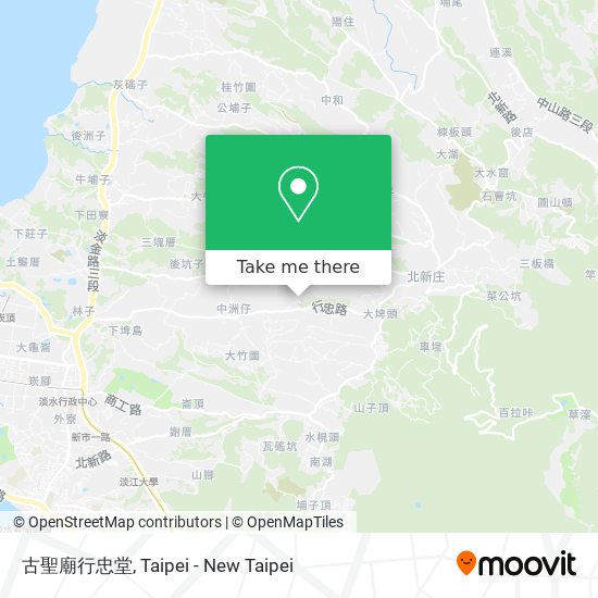 古聖廟行忠堂 map