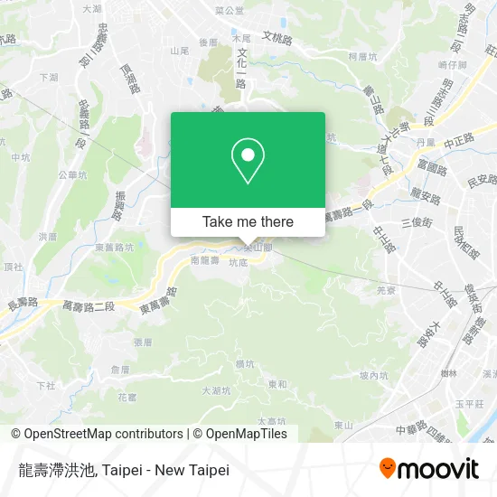 龍壽滯洪池地圖