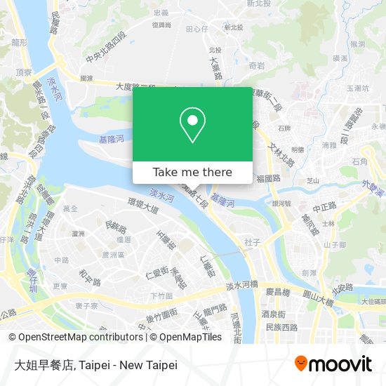 大姐早餐店地圖