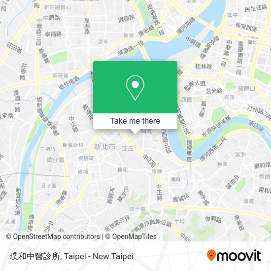 璞和中醫診所地圖