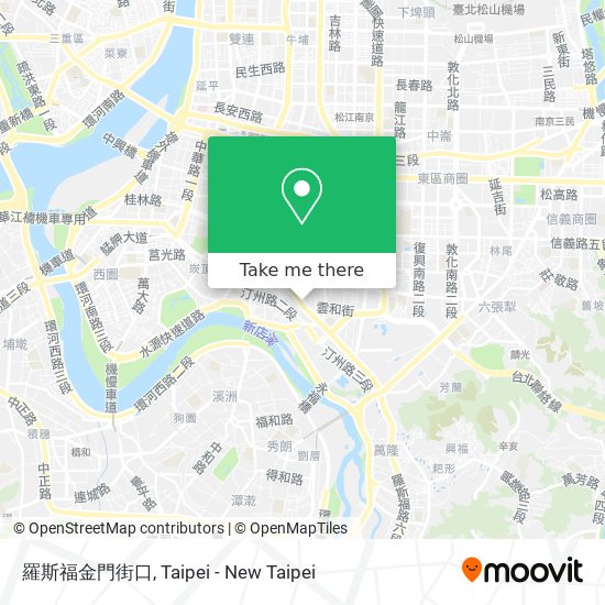 羅斯福金門街口 map