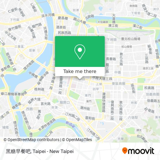 黑糖早餐吧 map