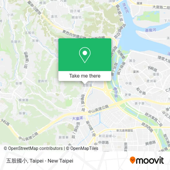 五股國小地圖