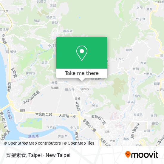 齊聖素食 map