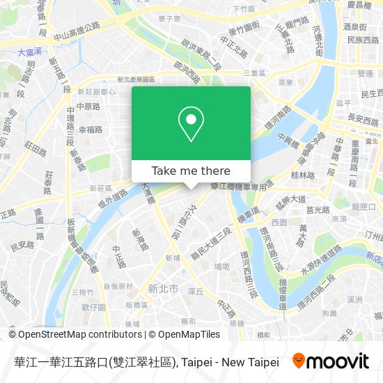 華江一華江五路口(雙江翠社區) map