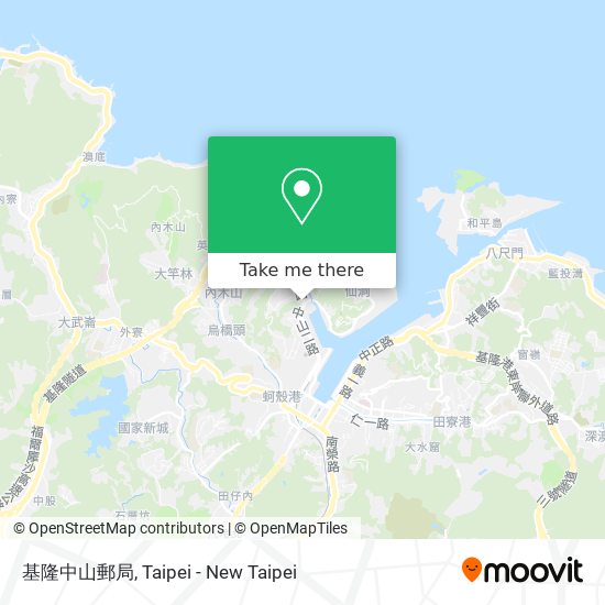 基隆中山郵局 map