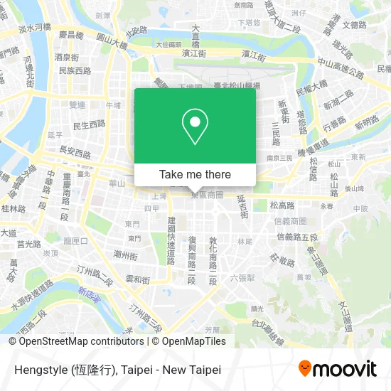 Hengstyle (恆隆行)地圖
