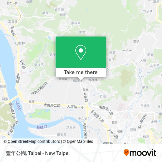 豐年公園地圖