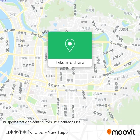 日本文化中心地圖