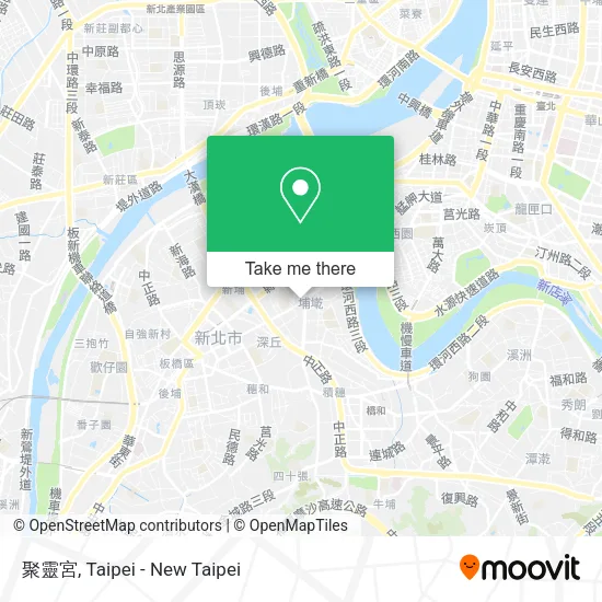 聚靈宮 map
