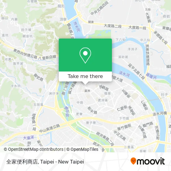 全家便利商店 map