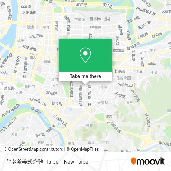 胖老爹美式炸雞 map