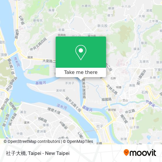 社子大橋 map
